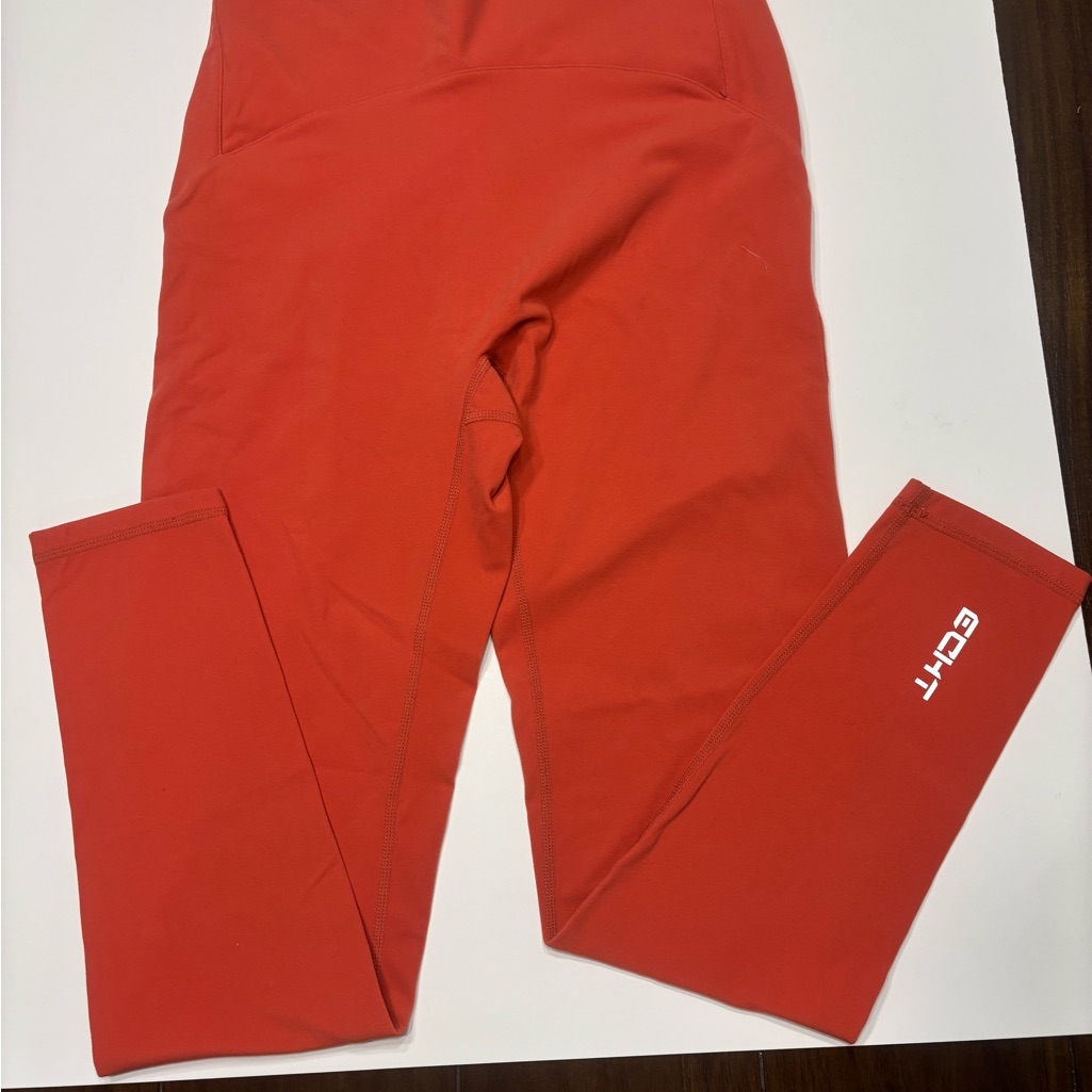 Echt Leggings Yoga Pants Size Large Color Tangerine Orange